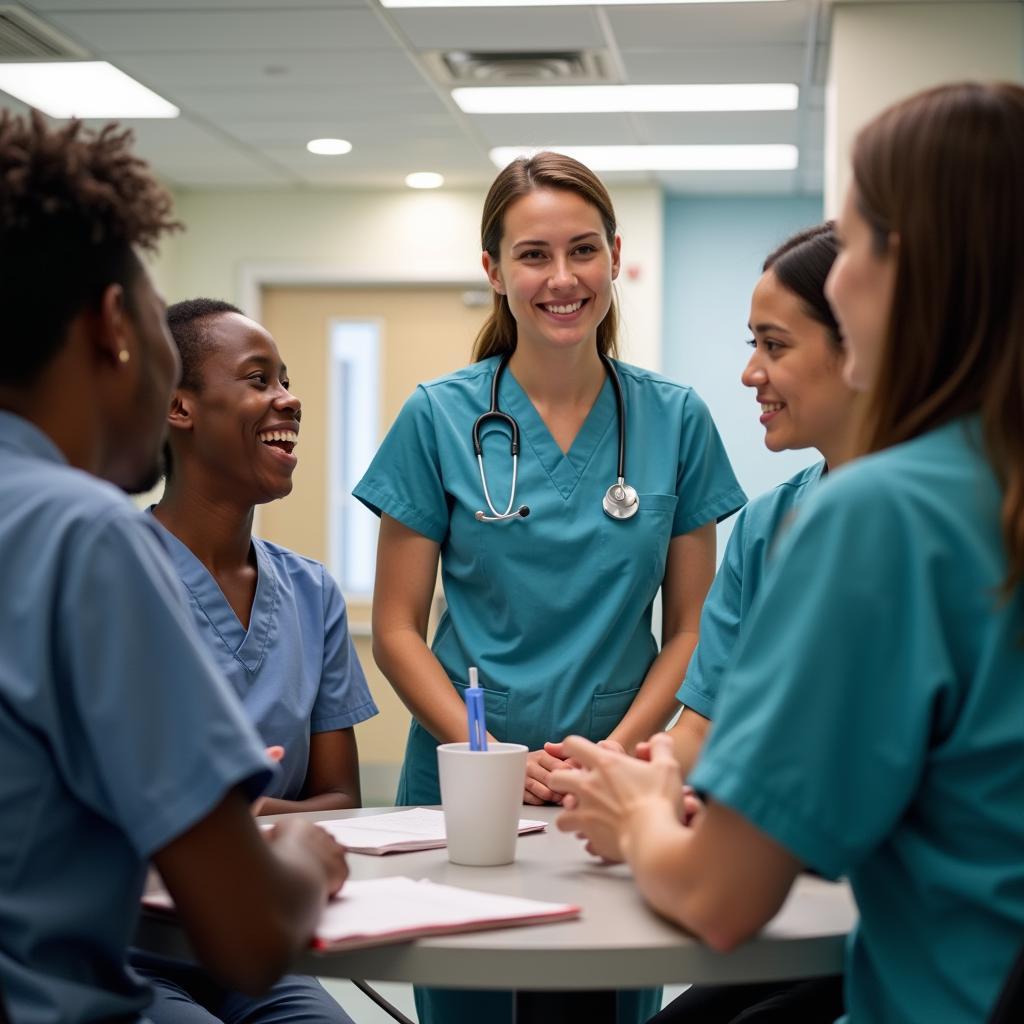 Hospital Staff Meeting