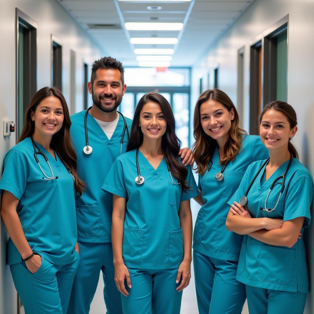 Medical Staff in Reynosa Hospital