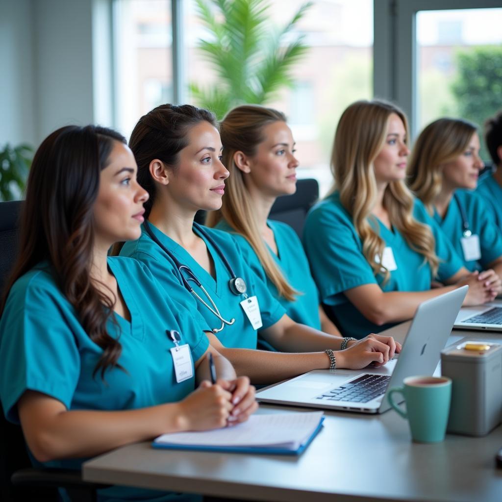 Hospital Staff Training Session