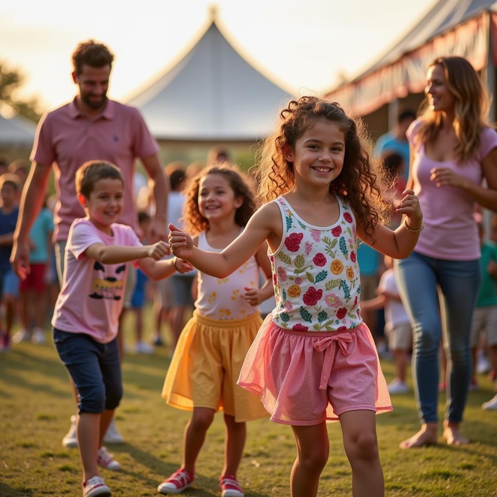 Family enjoying Hospitality Included Fest Detroit