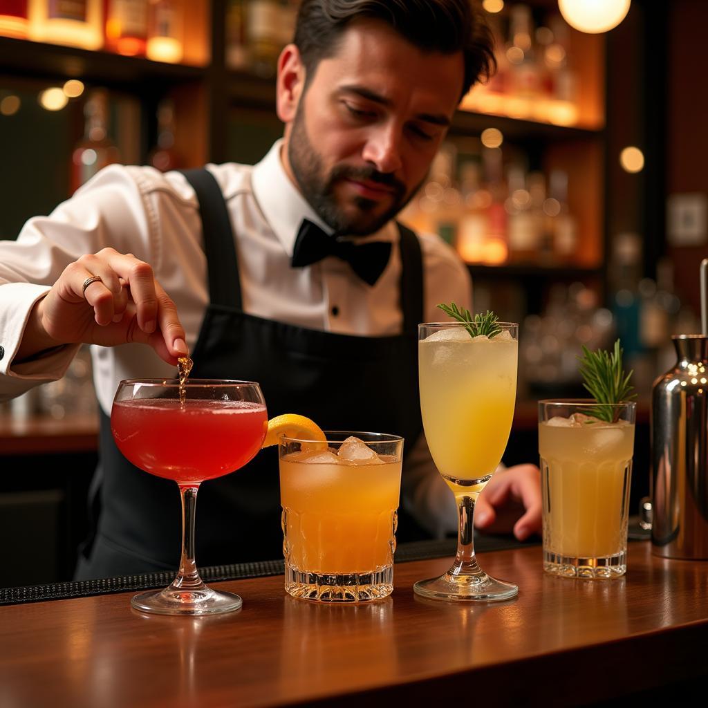 Hotel Bar with Signature Cocktails