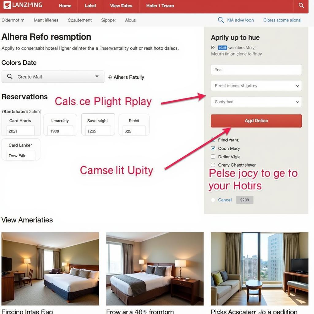 Easy online hotel reservation process for accommodations near Riverside Hospital.