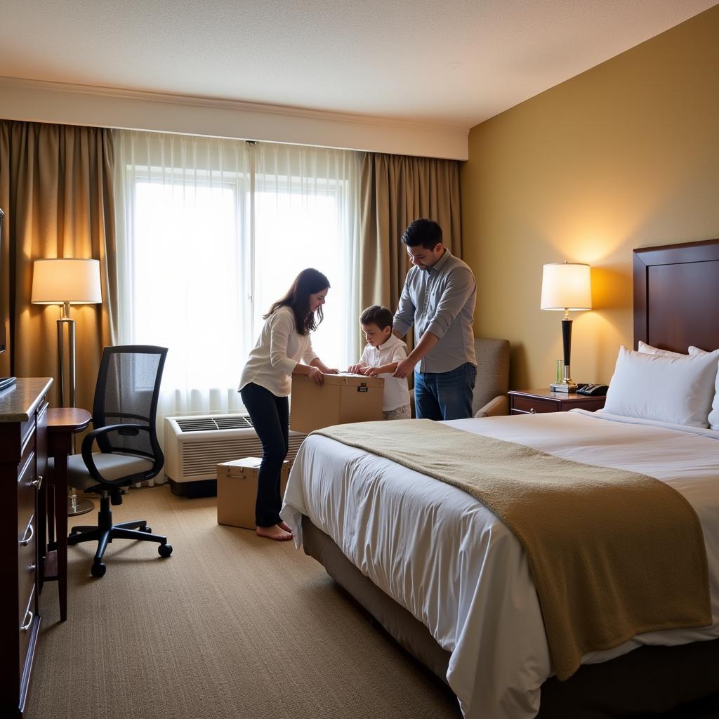 Spacious hotel rooms near CHOC Hospital