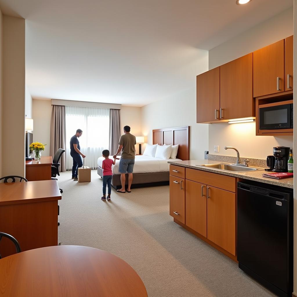 Hotel Room with Kitchenette for Extended Stays