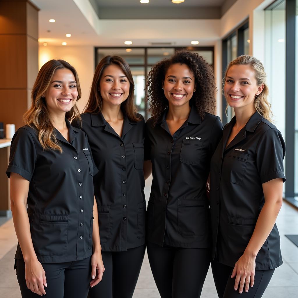 Smiling Hotel Staff in Dallas