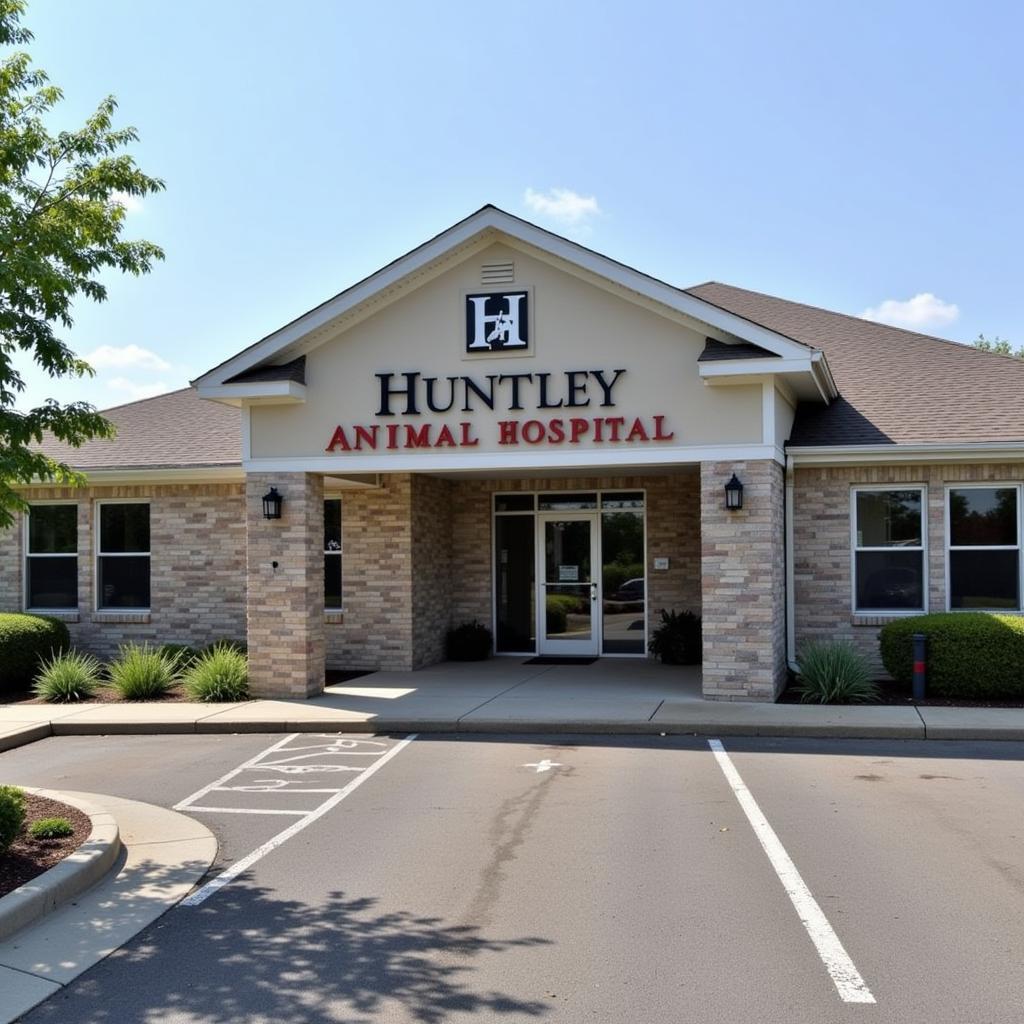 Exterior of Huntley Animal Hospital