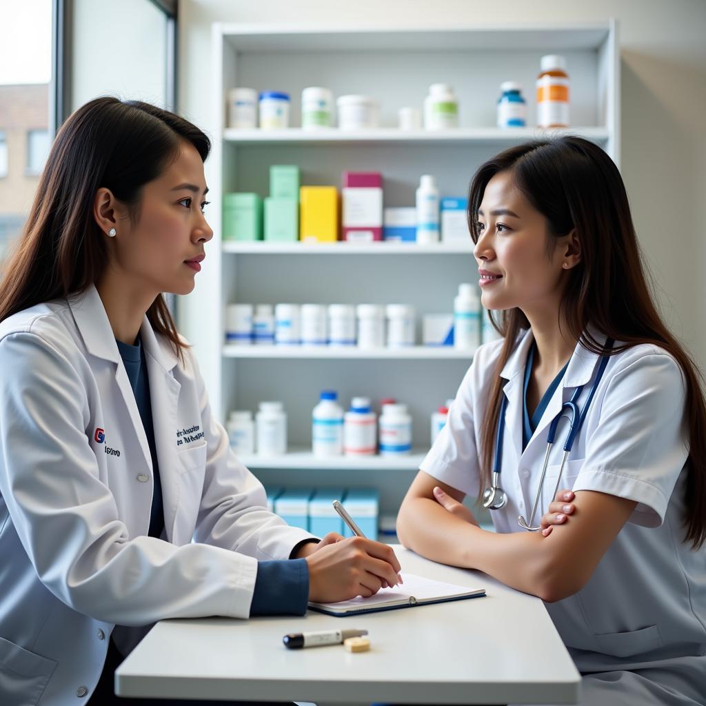 Patient Consultation at Huntsville Hospital Medical Mall Pharmacy