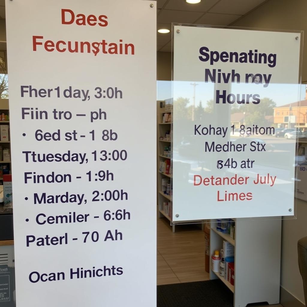 Weekend Hours at Huntsville Hospital Medical Mall Pharmacy 