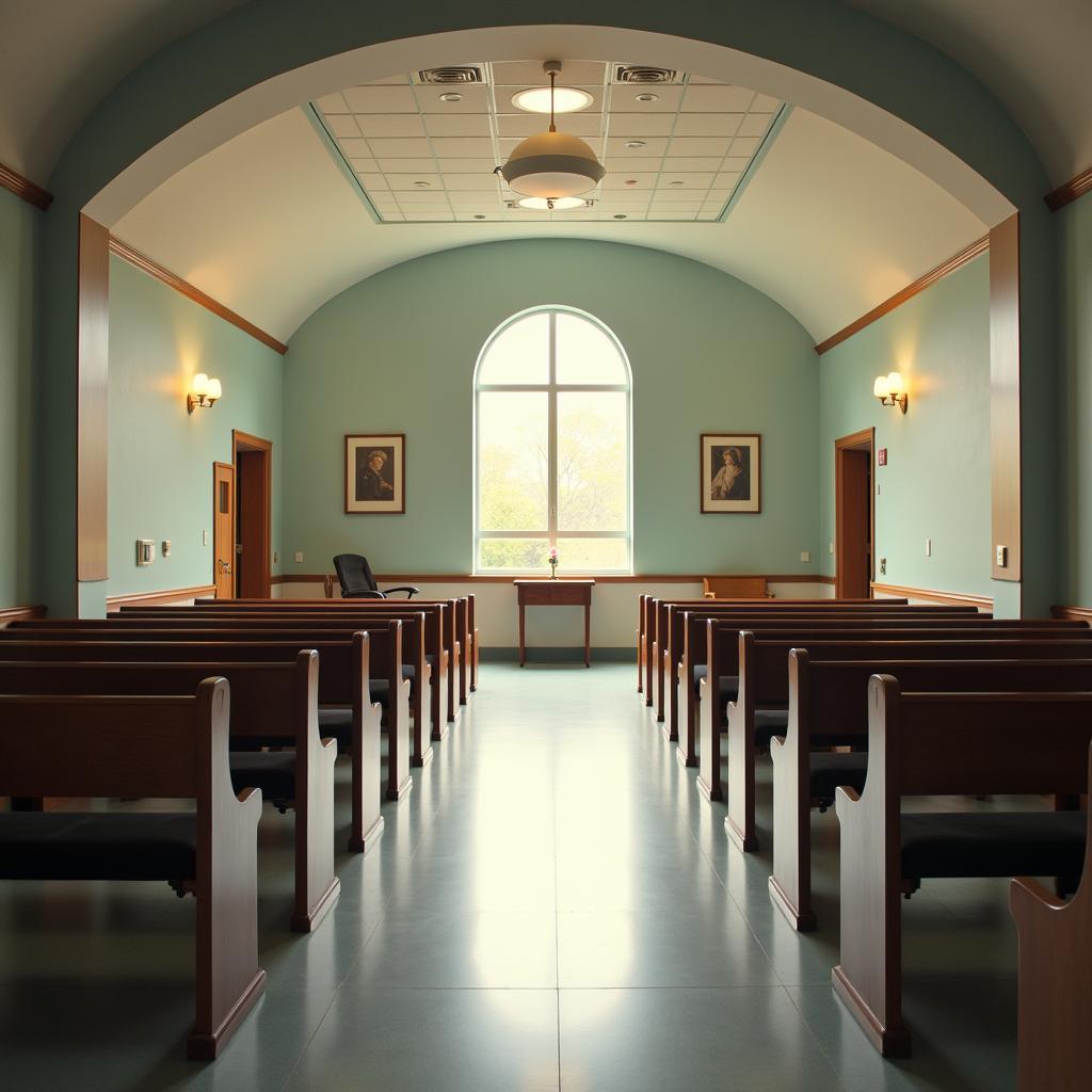 Finding Solace in Individual Prayer at the Hospital Chapel