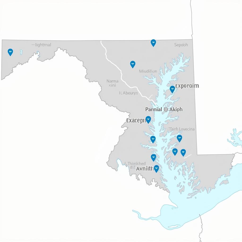 Interactive Map of Maryland Hospitals