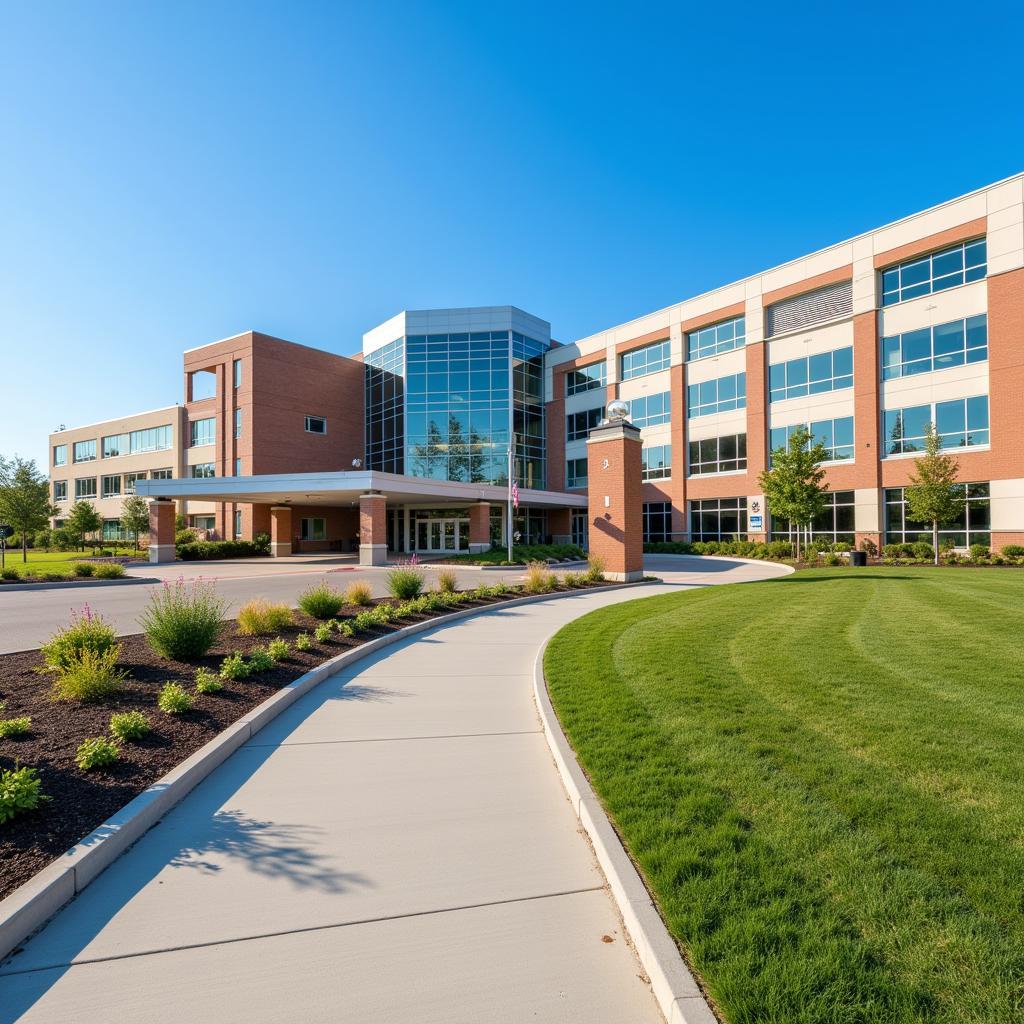 Iowa City Hospital Exterior