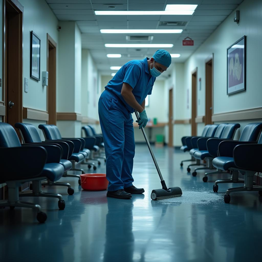 Hospital Janitorial Staff