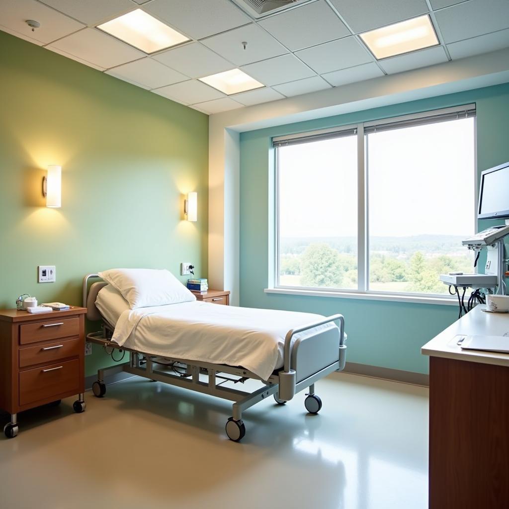 Comfortable Patient Room