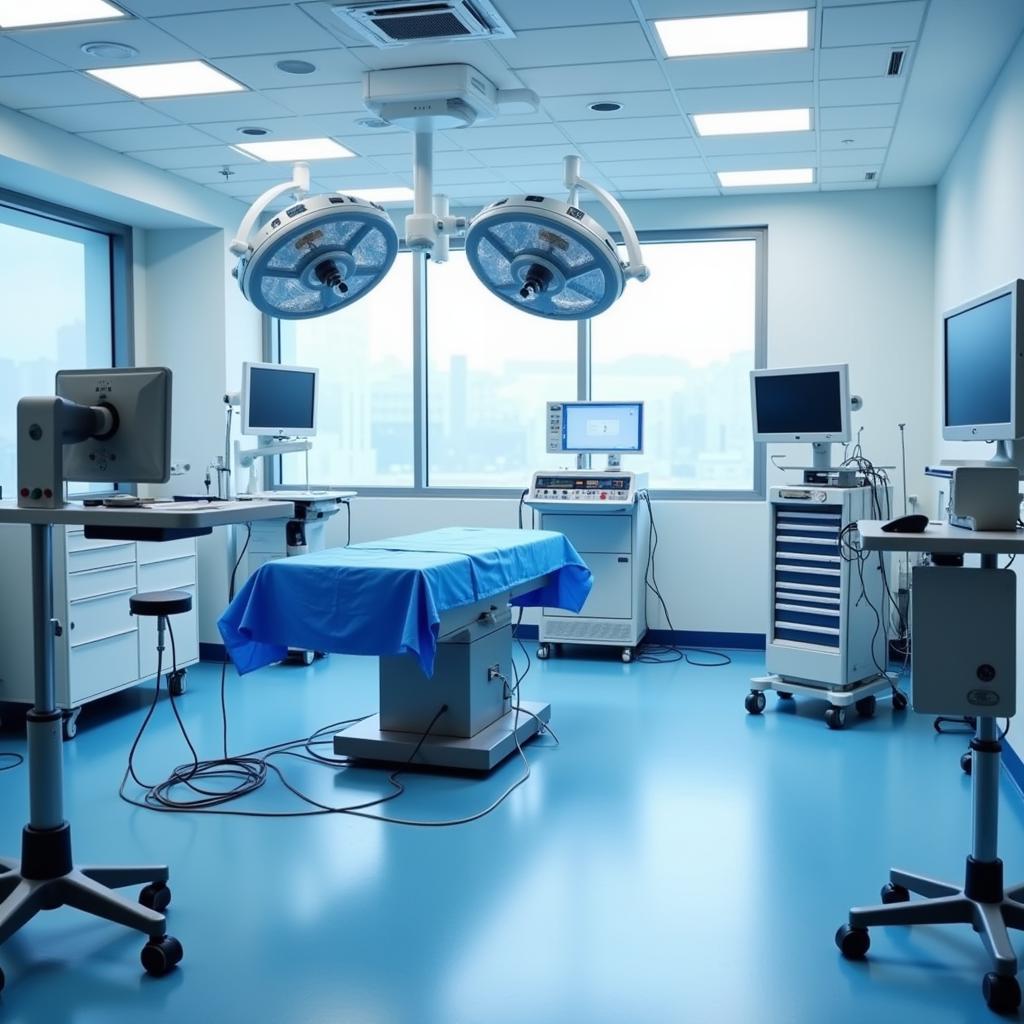 State-of-the-art surgical suite at Jennings Animal Hospital