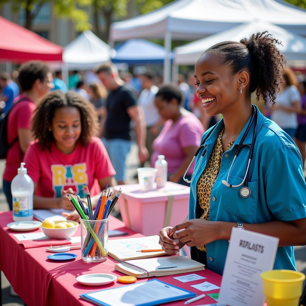 Jewish Memorial Hospital Community Health Fair