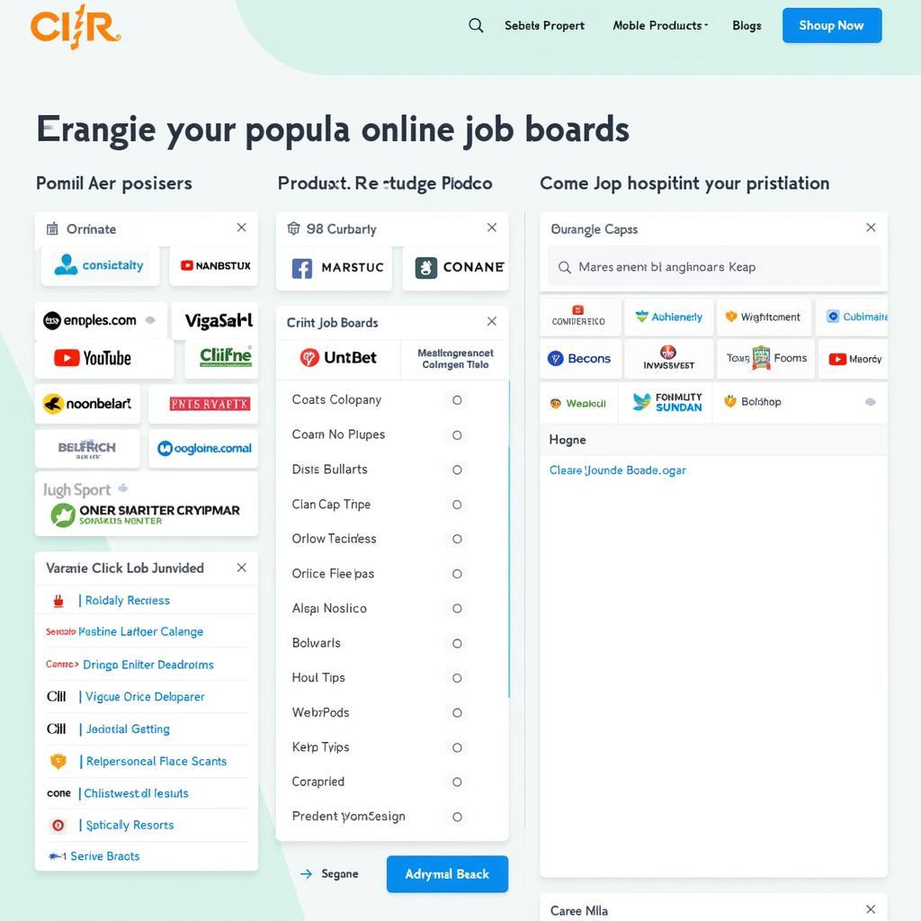 Job Search Platforms for Hospitality