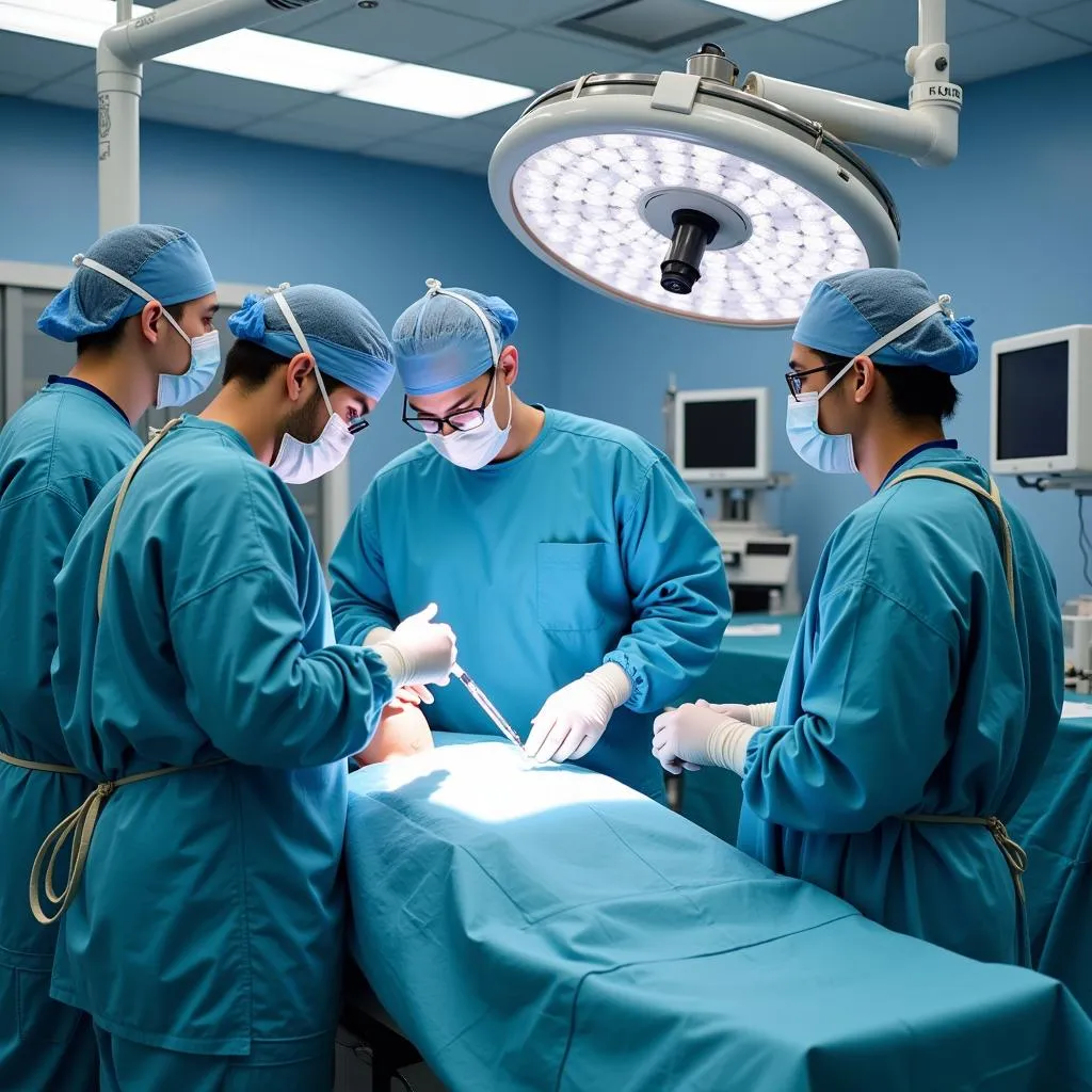 Modern Operating Room at Juan F Luis Hospital