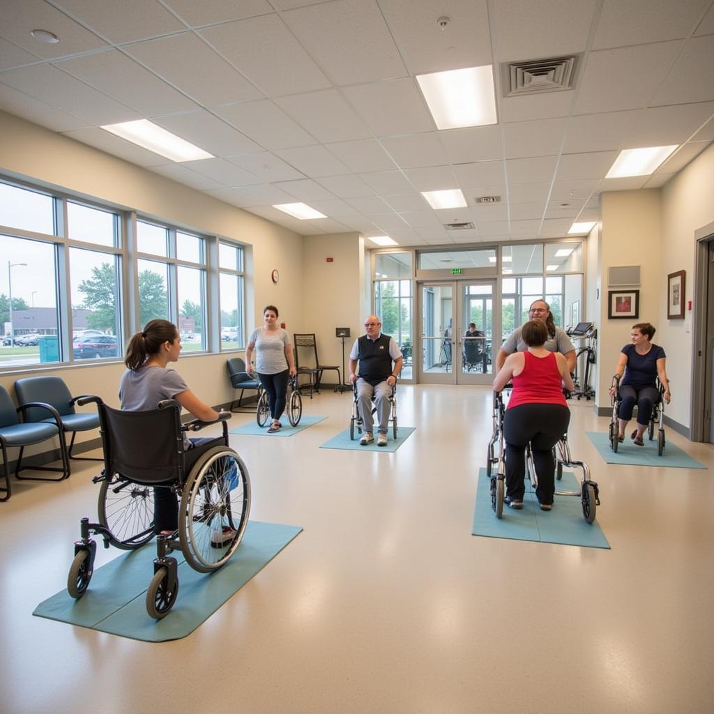 Kindred Hospital Indianapolis West Rehab Gym