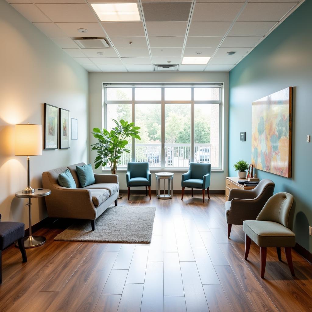 Adams Memorial Hospital Lab Waiting Area