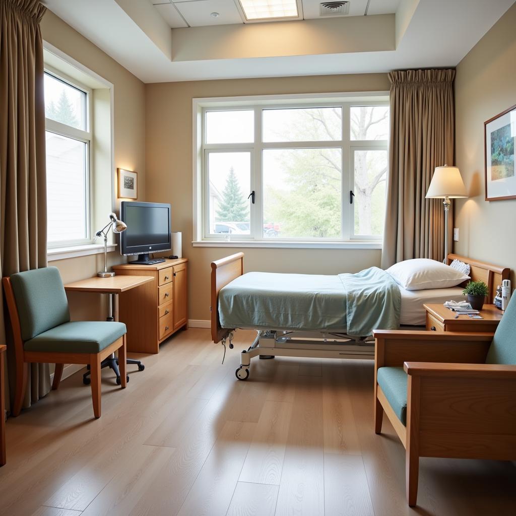 Comfortable Patient Room in Ladysmith Hospital