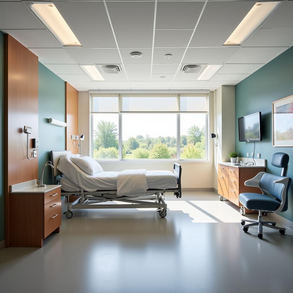 Comfortable and Welcoming Patient Rooms at Lawson Huntsville Hospital