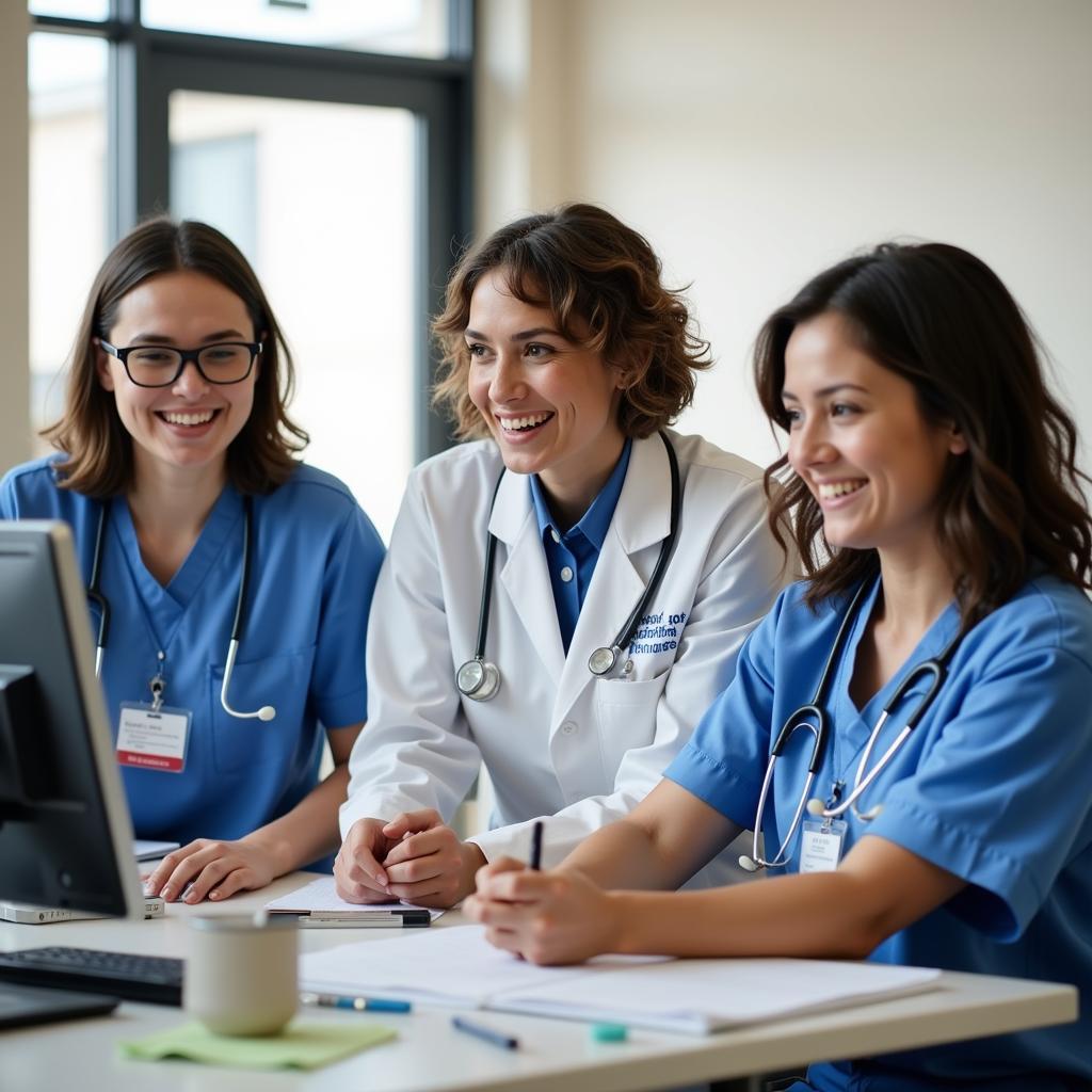 Lemuel Shattuck Hospital Staff Working Together