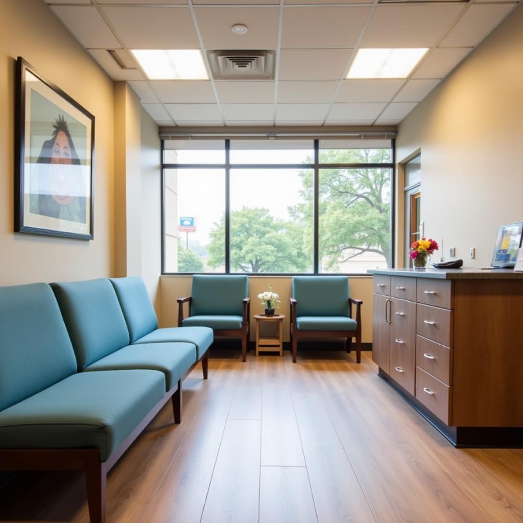 Comfortable and Welcoming Waiting Area at Lindale Animal Hospital