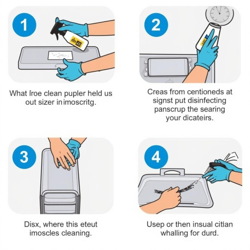 Proper Cleaning and Disinfection of Linen Carts