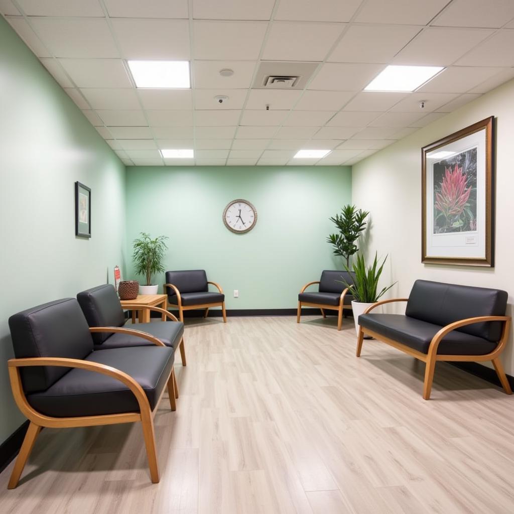 Lookout Valley Pet Hospital reception area