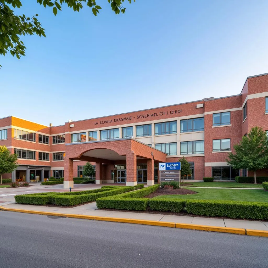 Lutheran Hospital Main Entrance