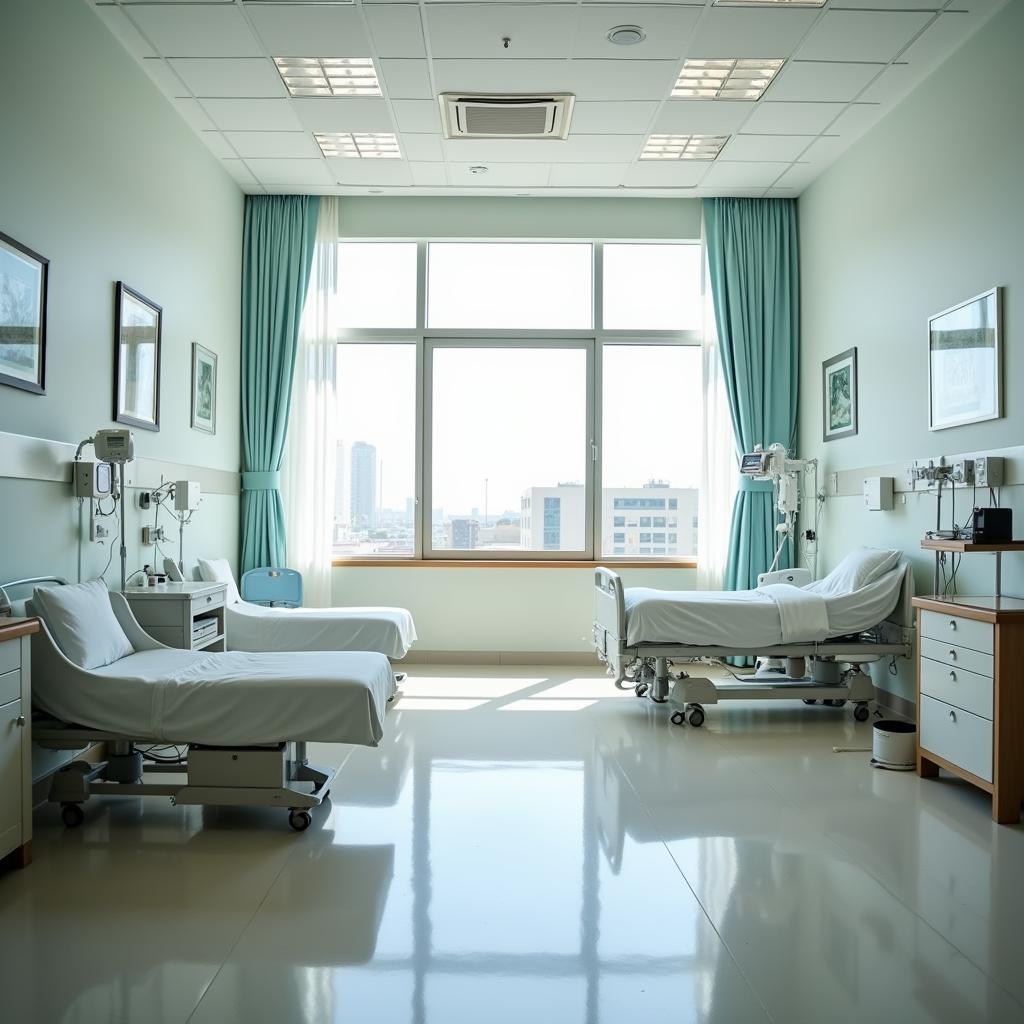 Makkah Hospital Patient Room