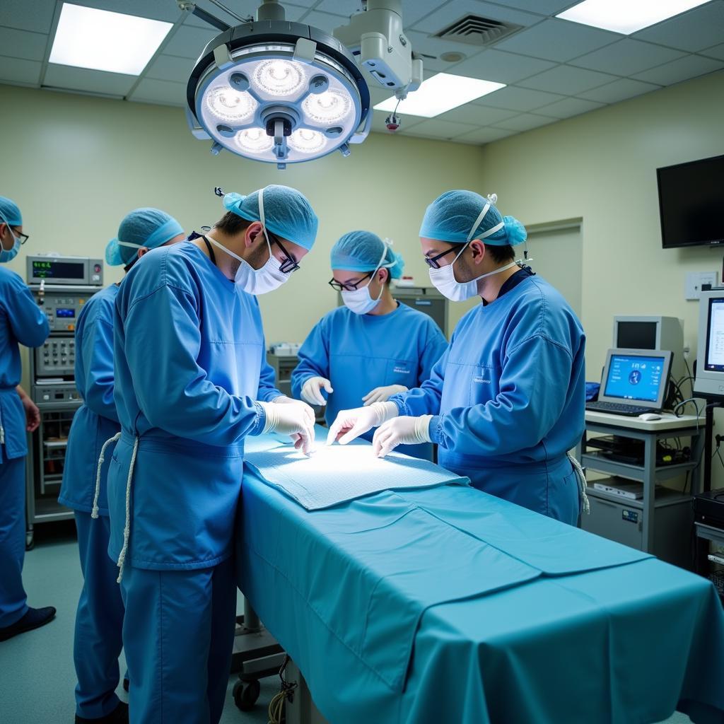 Highly Skilled Surgical Team at Malcolm Bliss Hospital