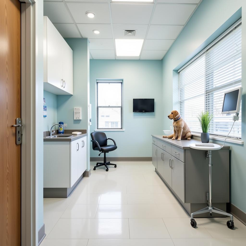 Veterinary Exam Room at Martin City Animal Hospital