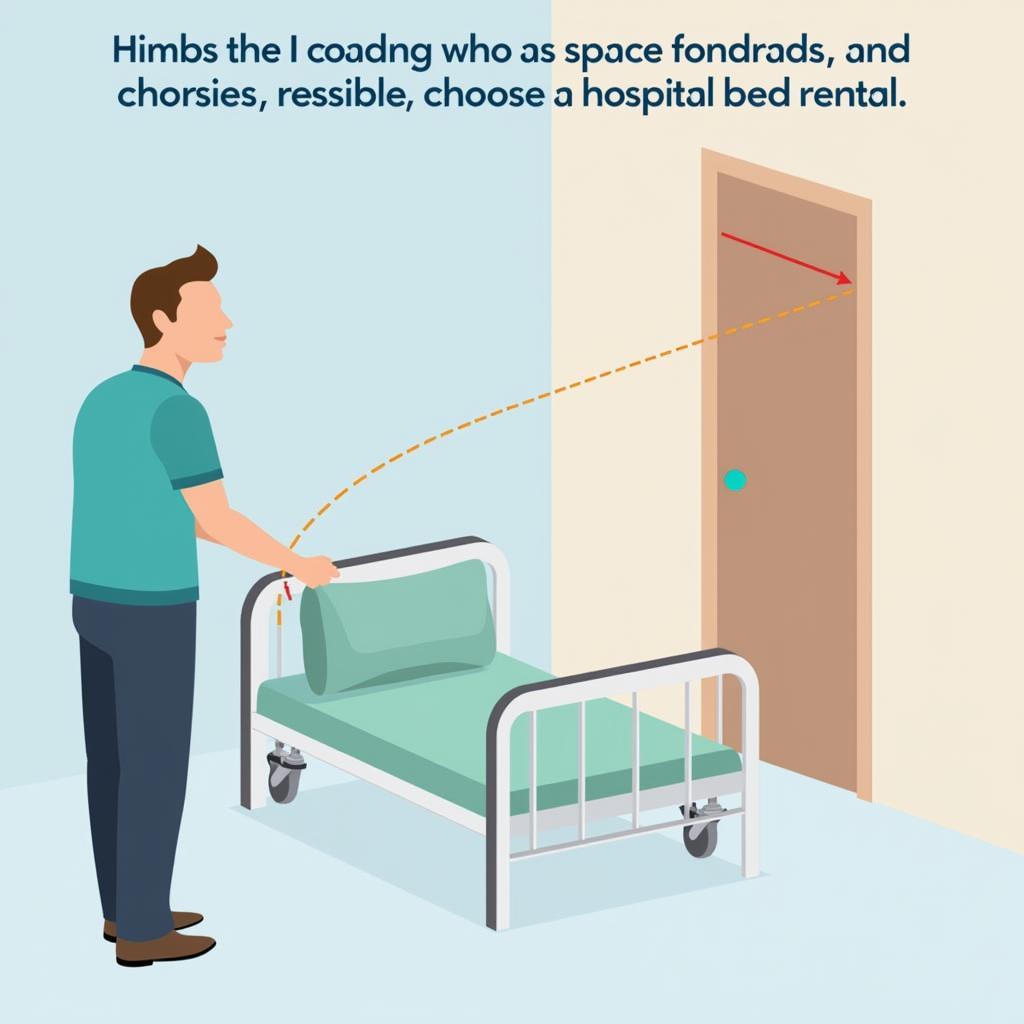 Measuring Door Width for Hospital Bed