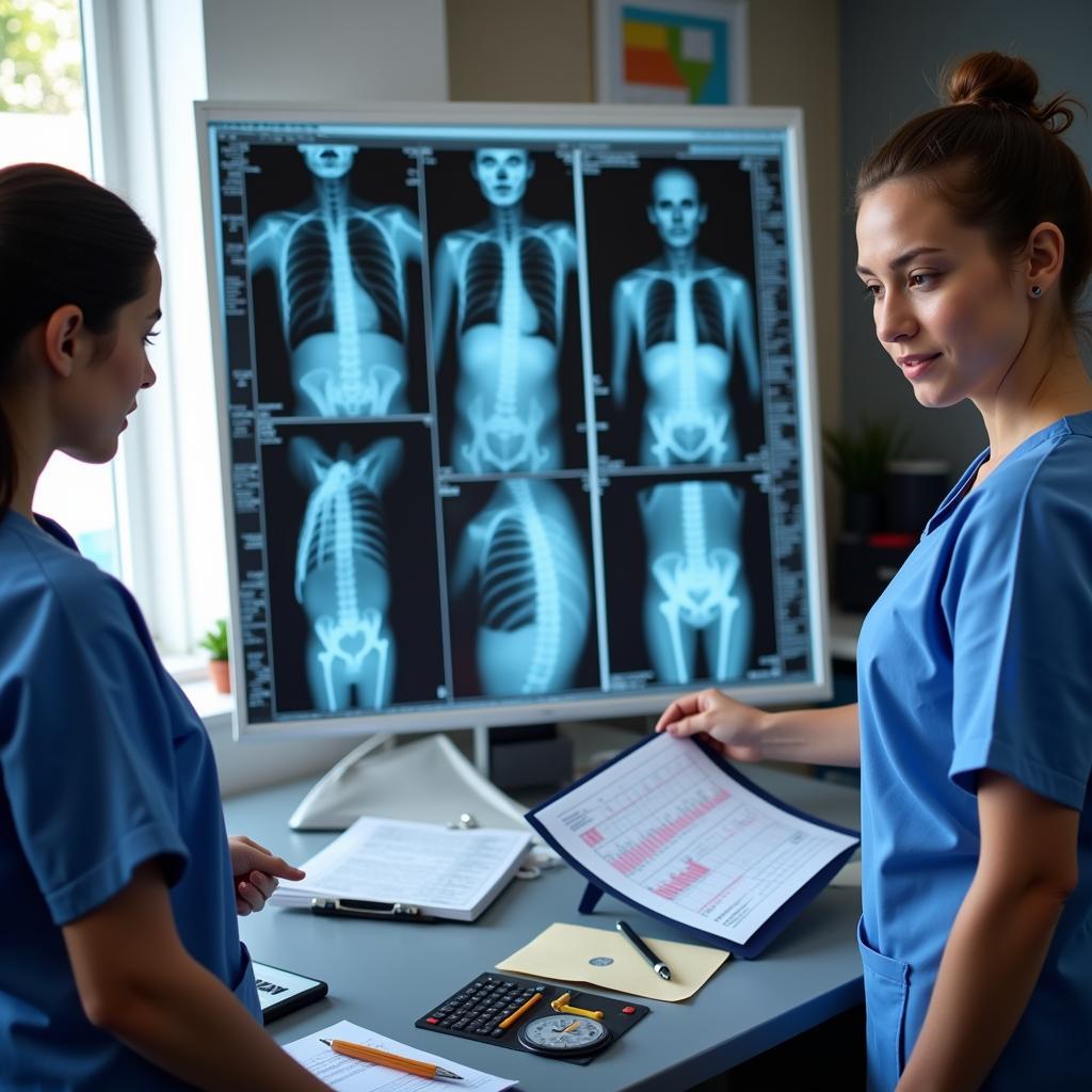 Medical Professionals Discussing Patient Case