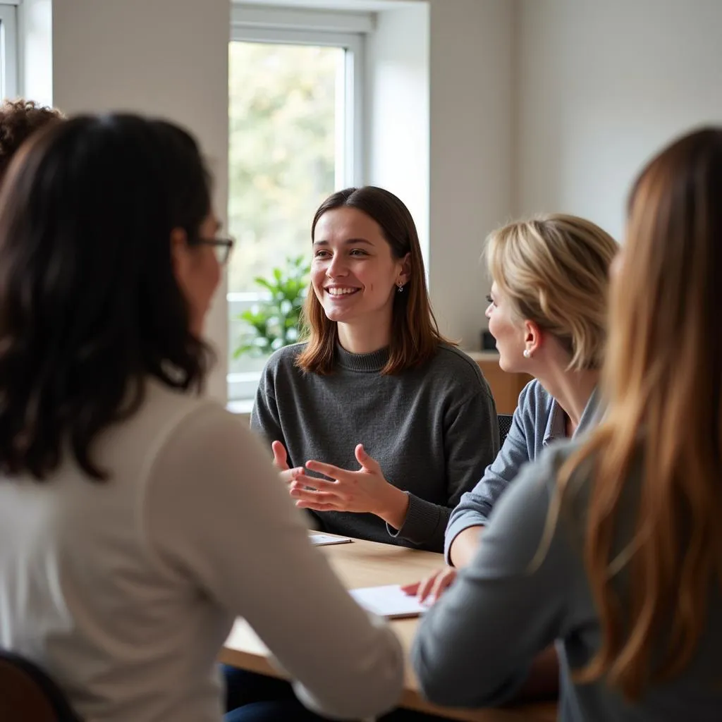 Support group for mental health, focusing on shared experiences