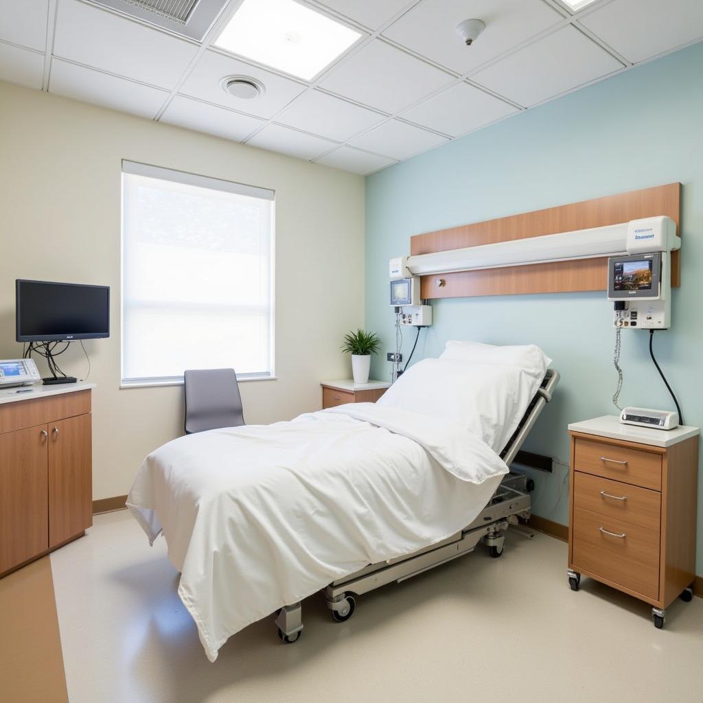 Comfortable Post-Operative Recovery Area at Miami Valley Hospital