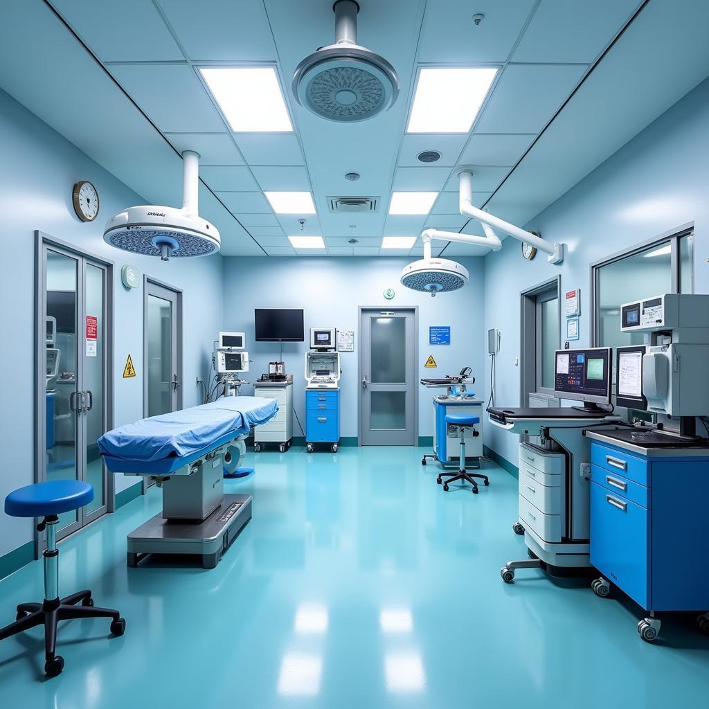 State-of-the-Art Operating Room in a Micro Hospital