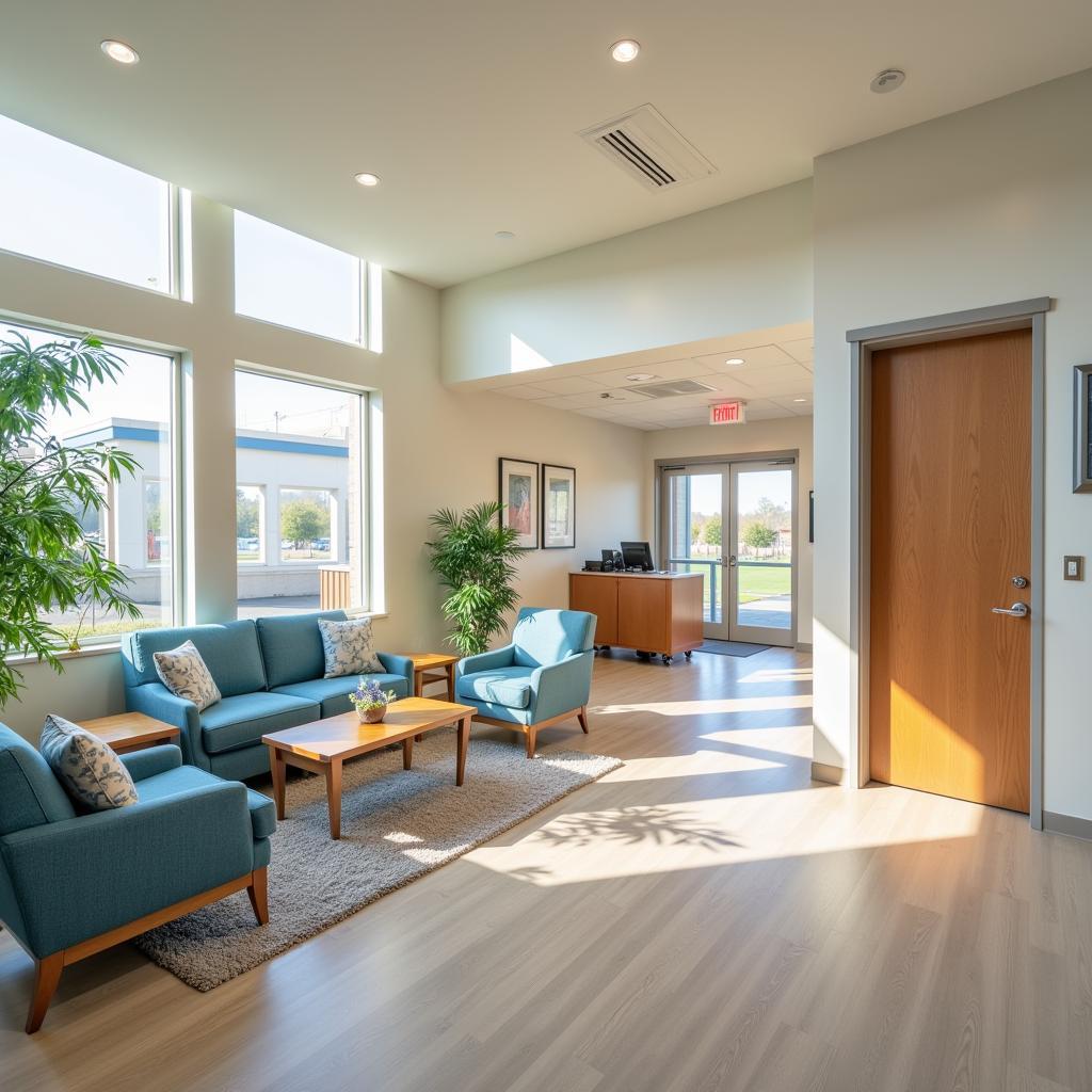 Comfortable Waiting Area at Millcreek Community Hospital