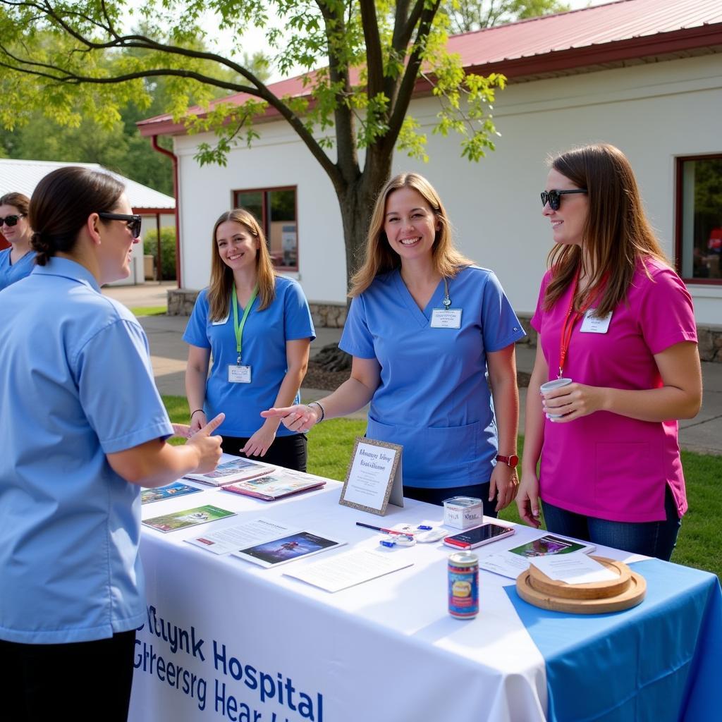 Mineral County Hospital Participates in Community Health Fair