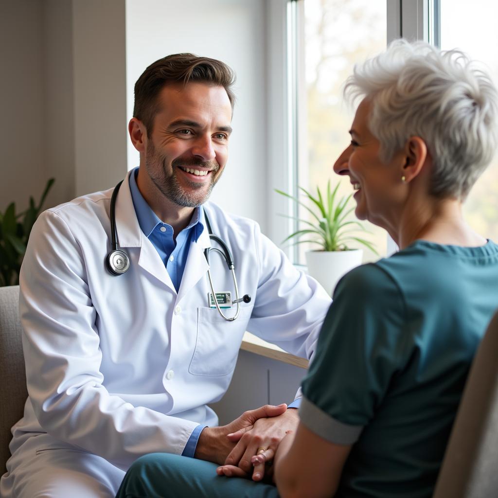 Mineral County Hospital Doctor with Patient