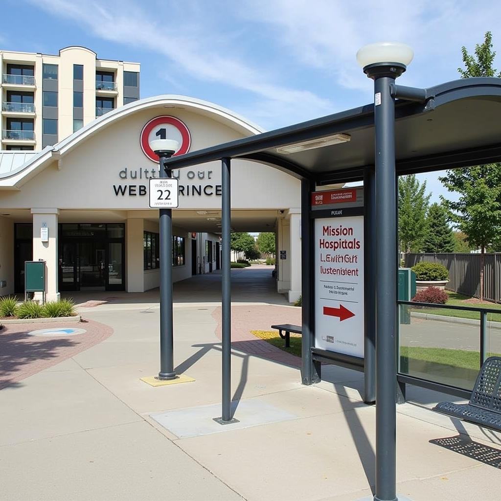 Public Transport Access to Mission Hospital Entrance 2