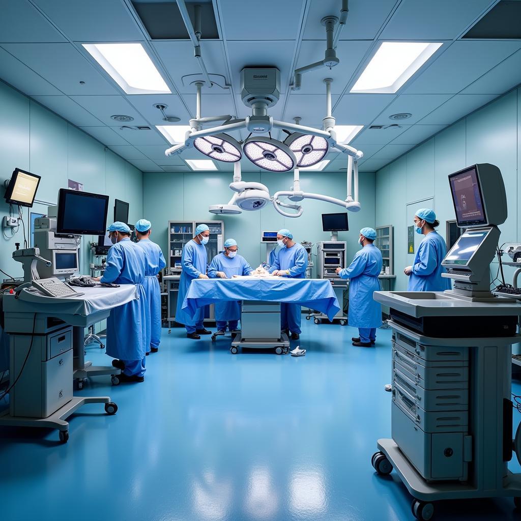 State-of-the-Art Operating Room in a Modular Hospital