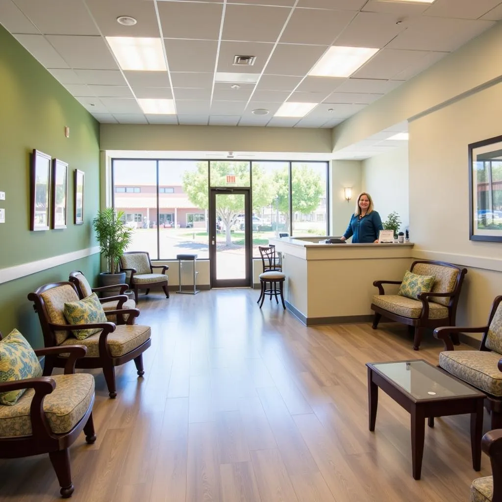 Comfortable and Welcoming Waiting Area at Mohnacky Animal Hospital Carlsbad