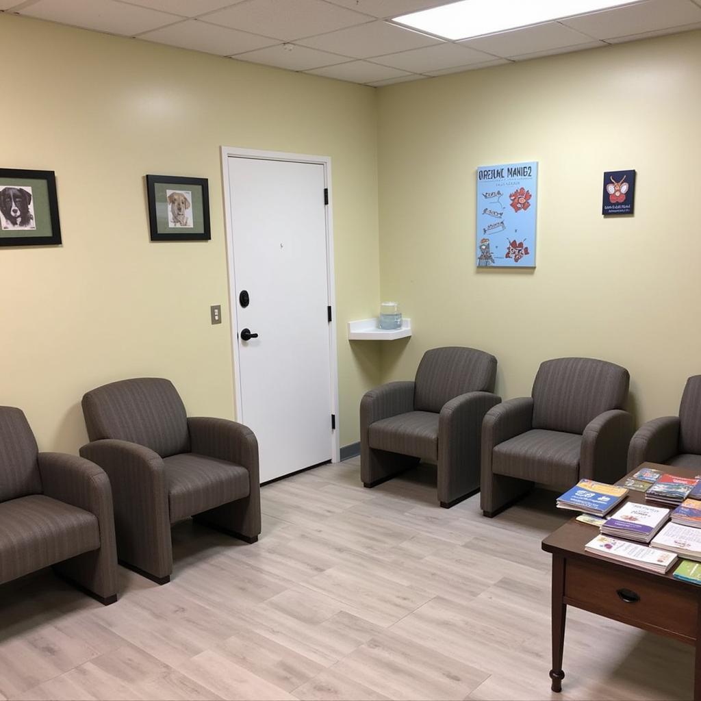 Mohnacky Animal Hospital Carlsbad waiting room