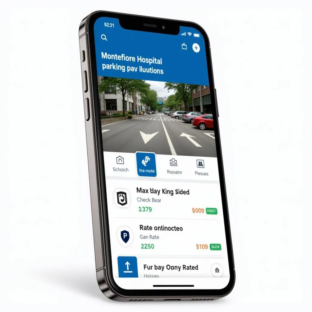 Montefiore Hospital Parking App