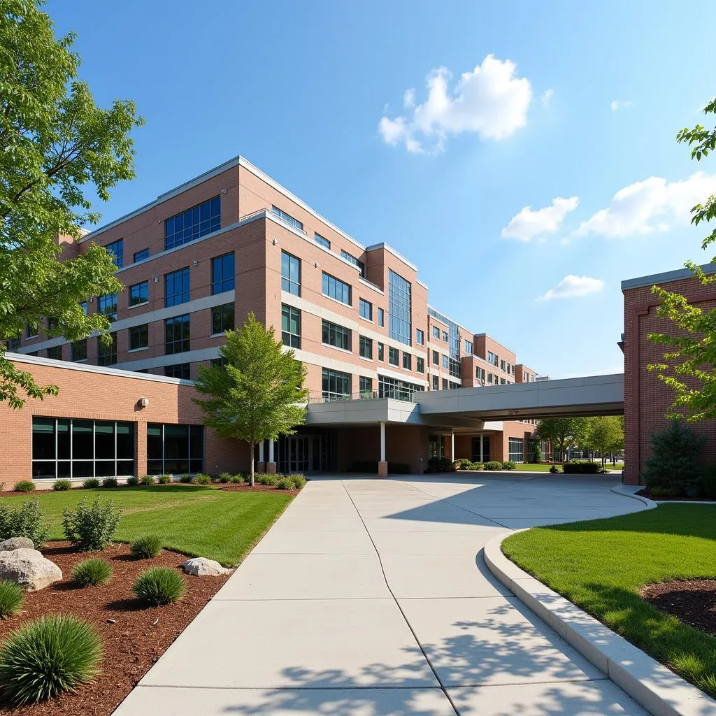 Welcoming exterior view of Monticello NY Hospital