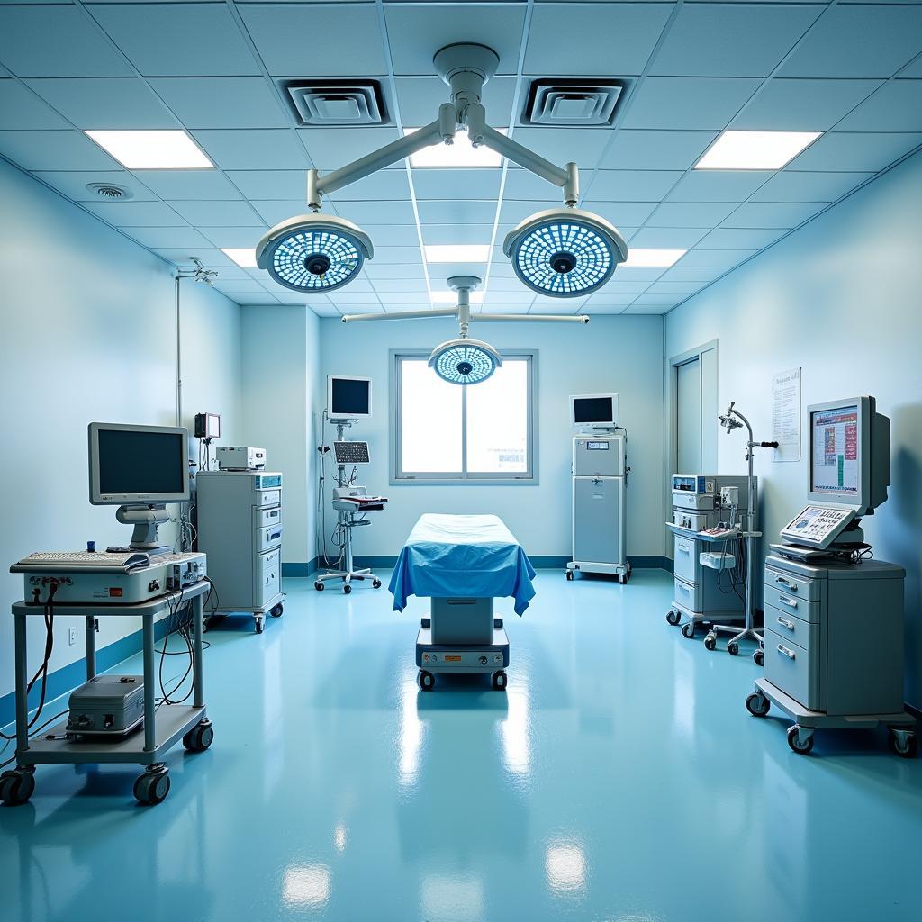 Modern surgical suite at Mt McKinley Animal Hospital Fairbanks, Alaska