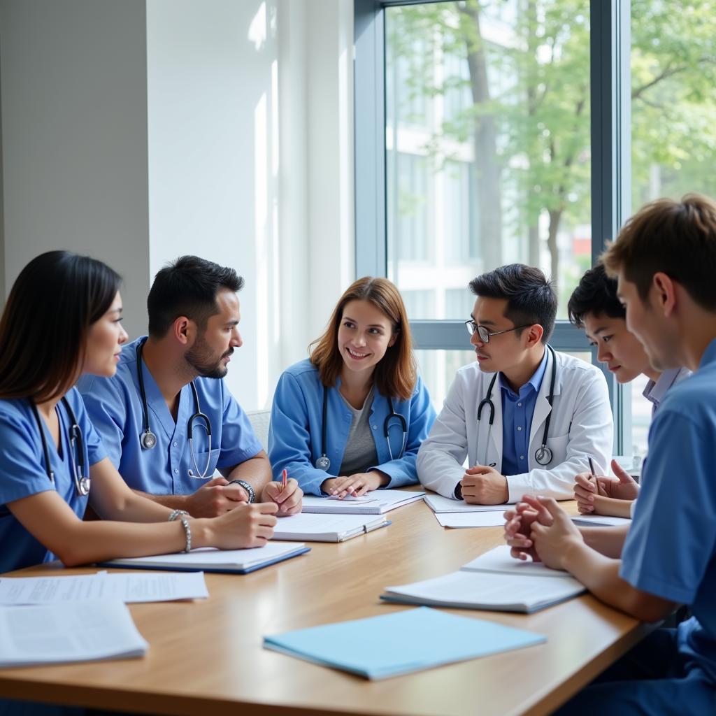 Multidisciplinary Team Meeting at Jenny Edmonds Hospital