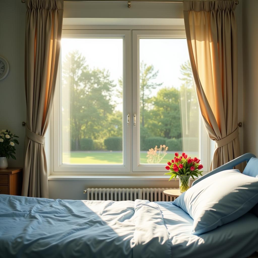 Nature-Inspired Hospital Room